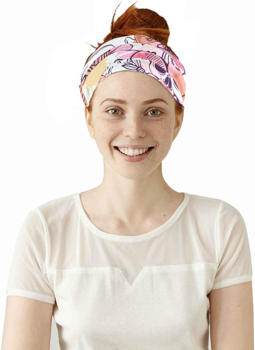 Unisex Balaclava Face Scarf Novelty Bandana Headwear for Men Women Boys Girls