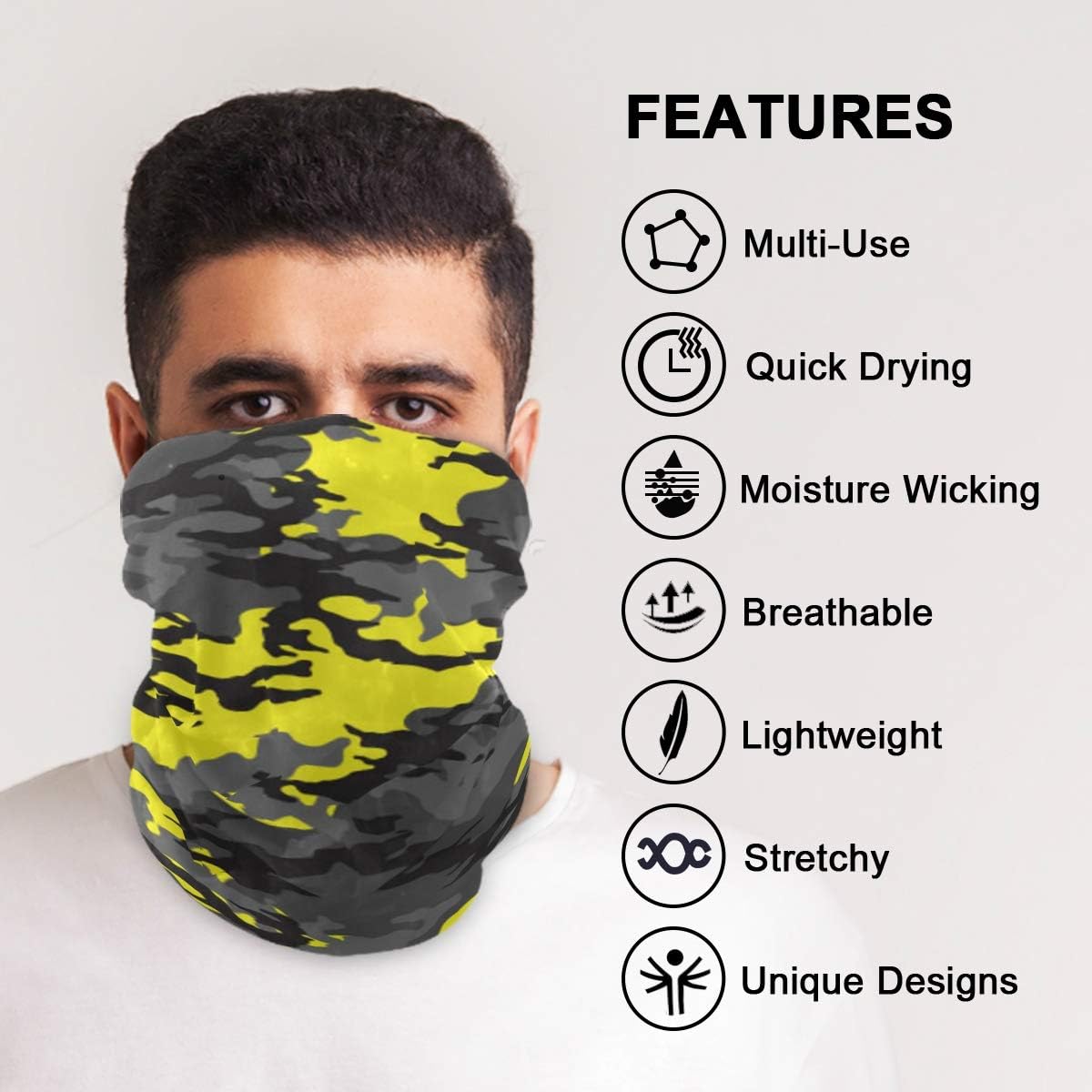 Stylish Balaclava Face Cover UV Protection Mask for Men Women