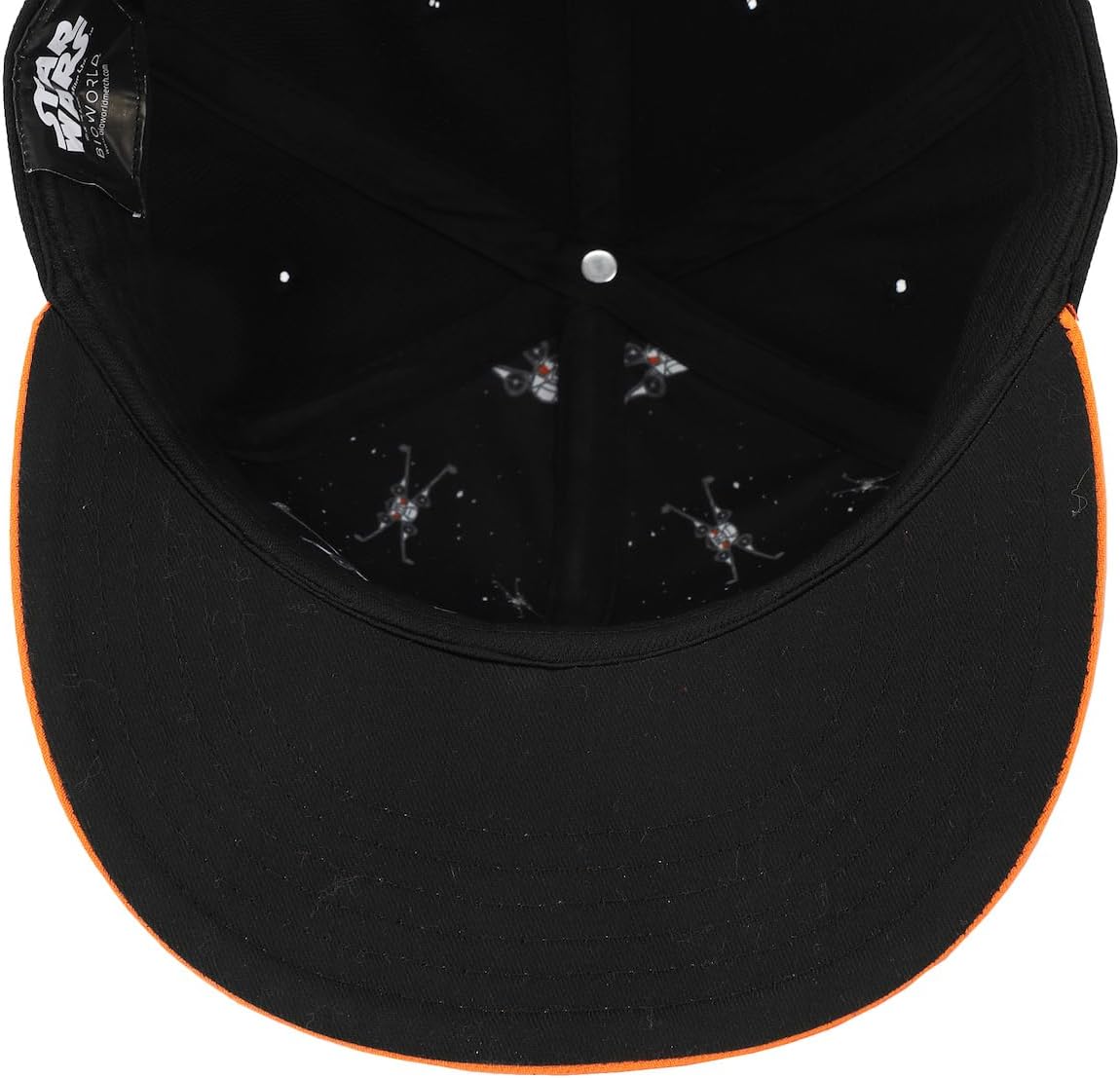 Star Wars Spaceship Jedi Symbol Black Snapback Hat