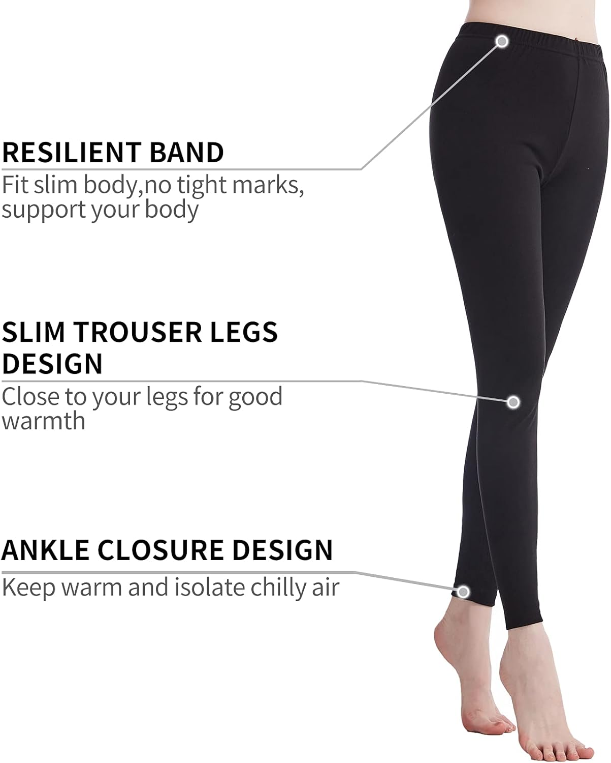 Fomolom Thermal Underwear for Women with Box