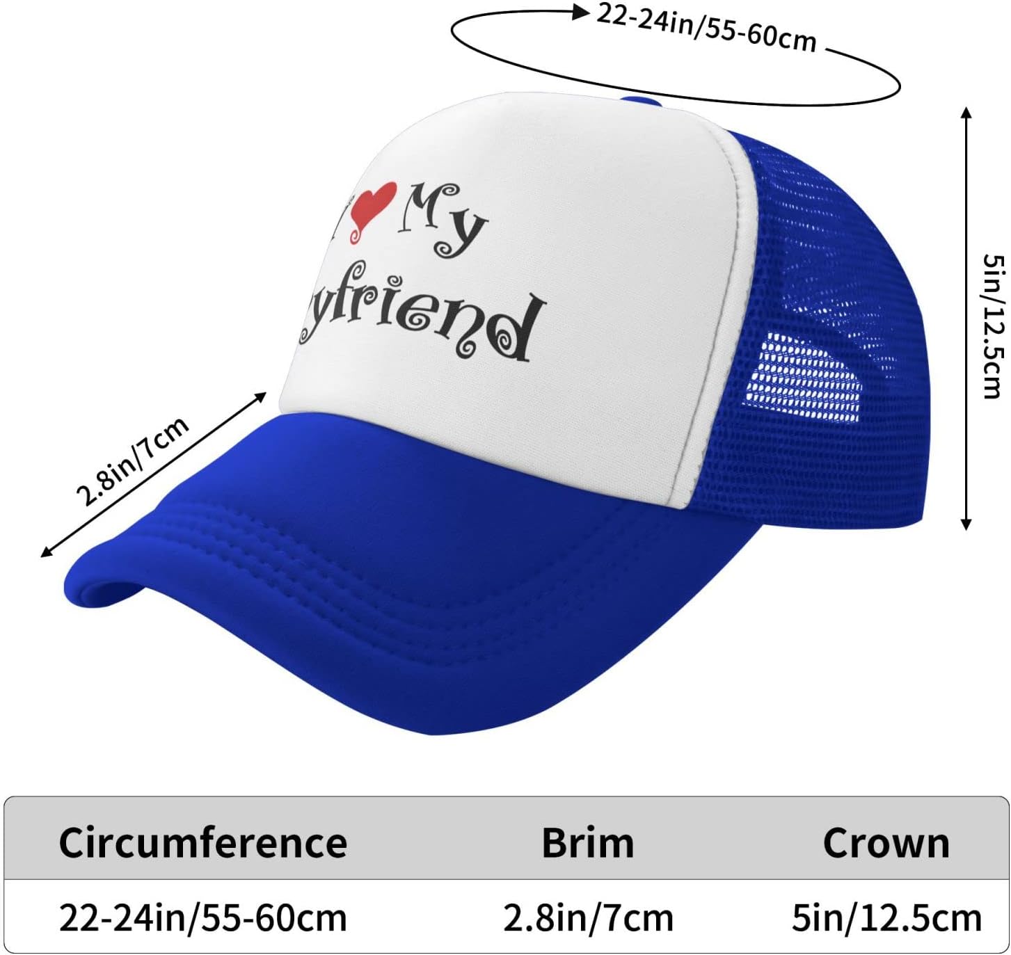 Funny Baseball Cap Adjustable Hat Womens Trucker Hats