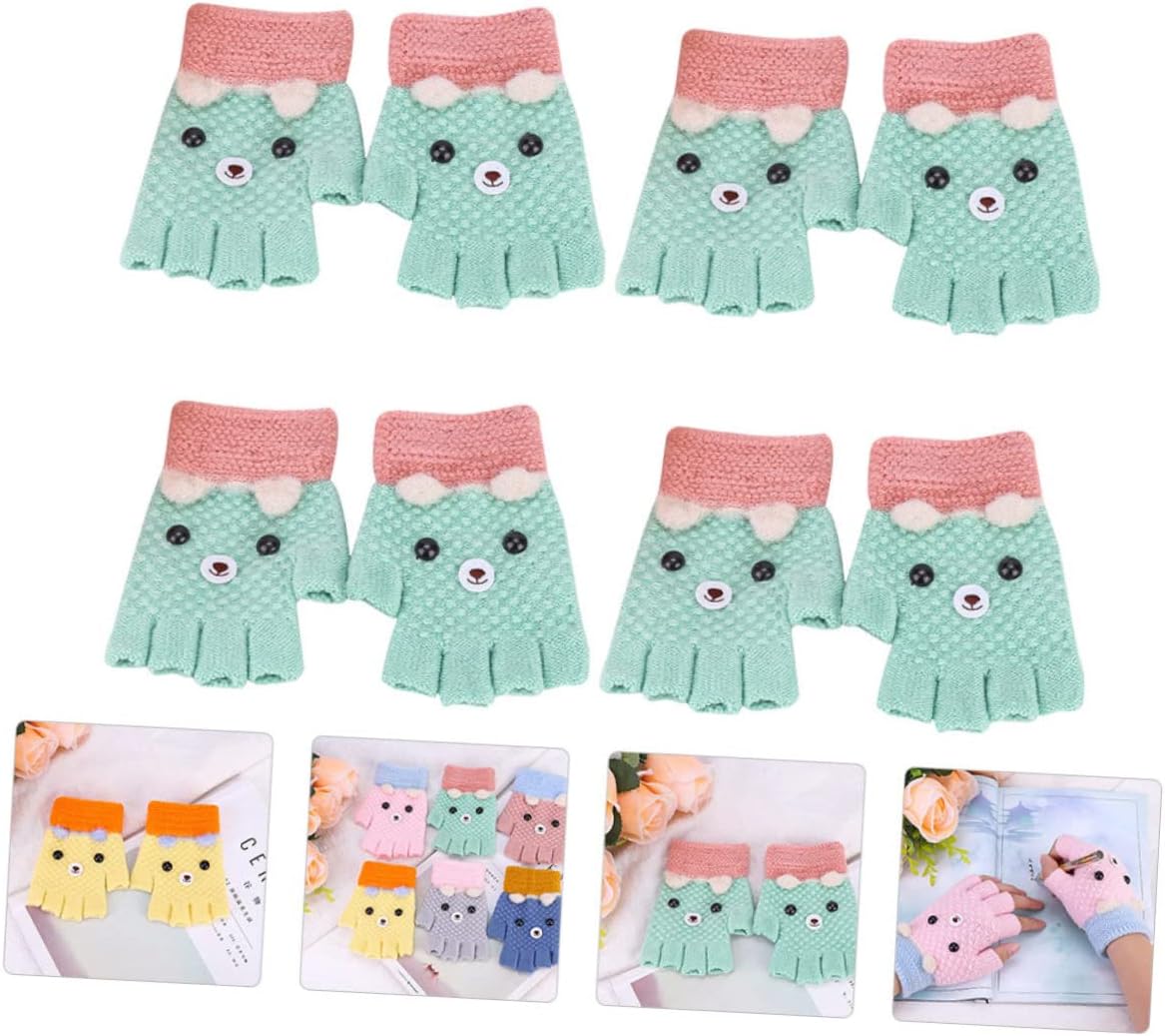 Didiseaon Long-Lasting Knitted Gloves for Boys and Girls