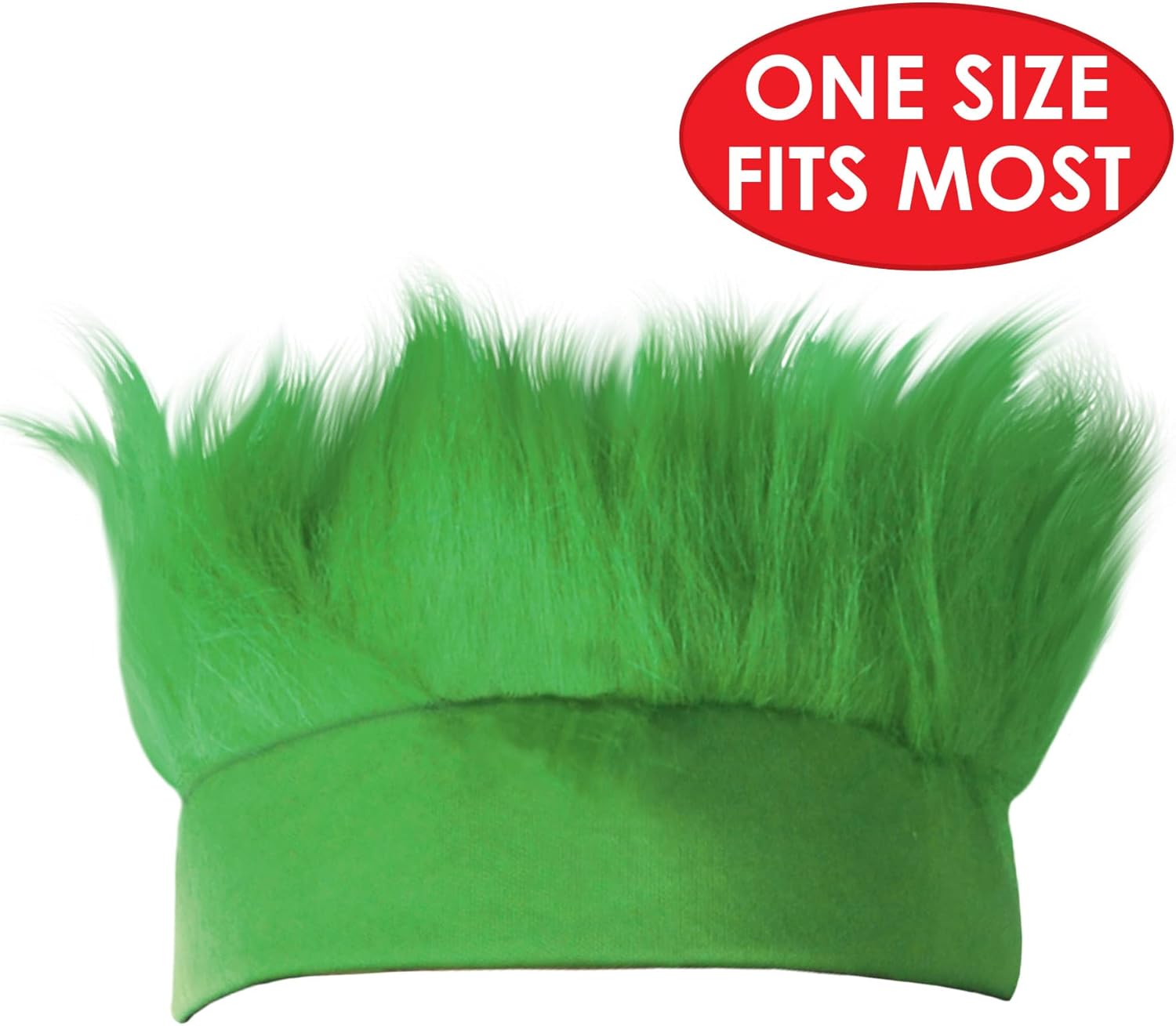 Beistle Green Hairy Headband - Affordable and Trendyhat