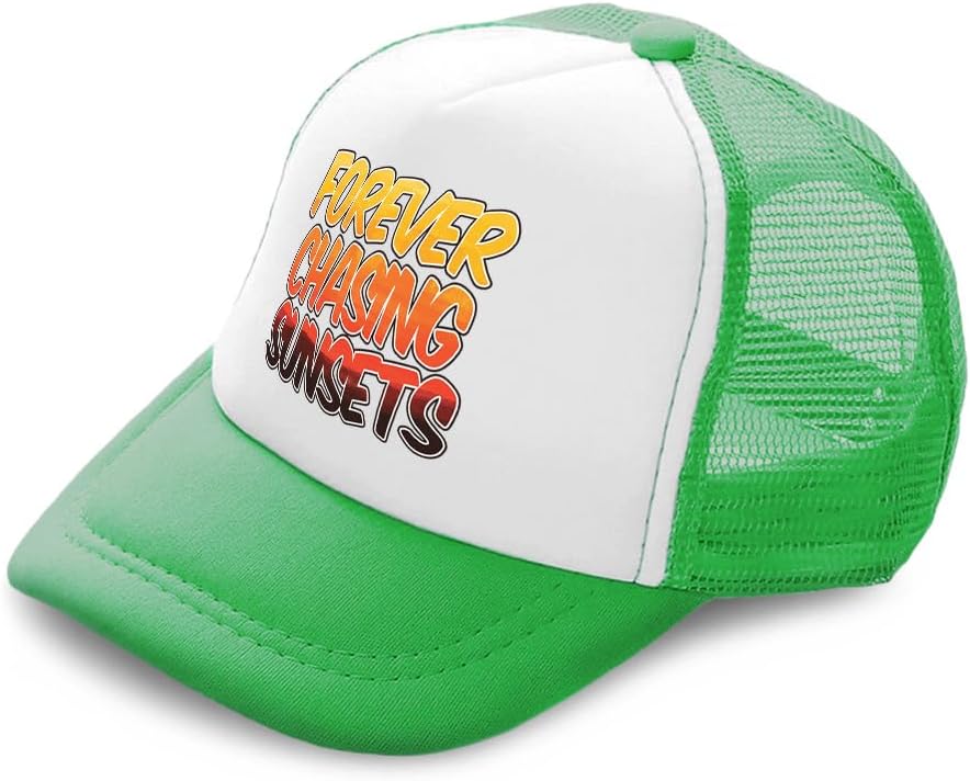 Adjustable Toddler Snapping Back sun Hats 100 polyester tropical UV Protection