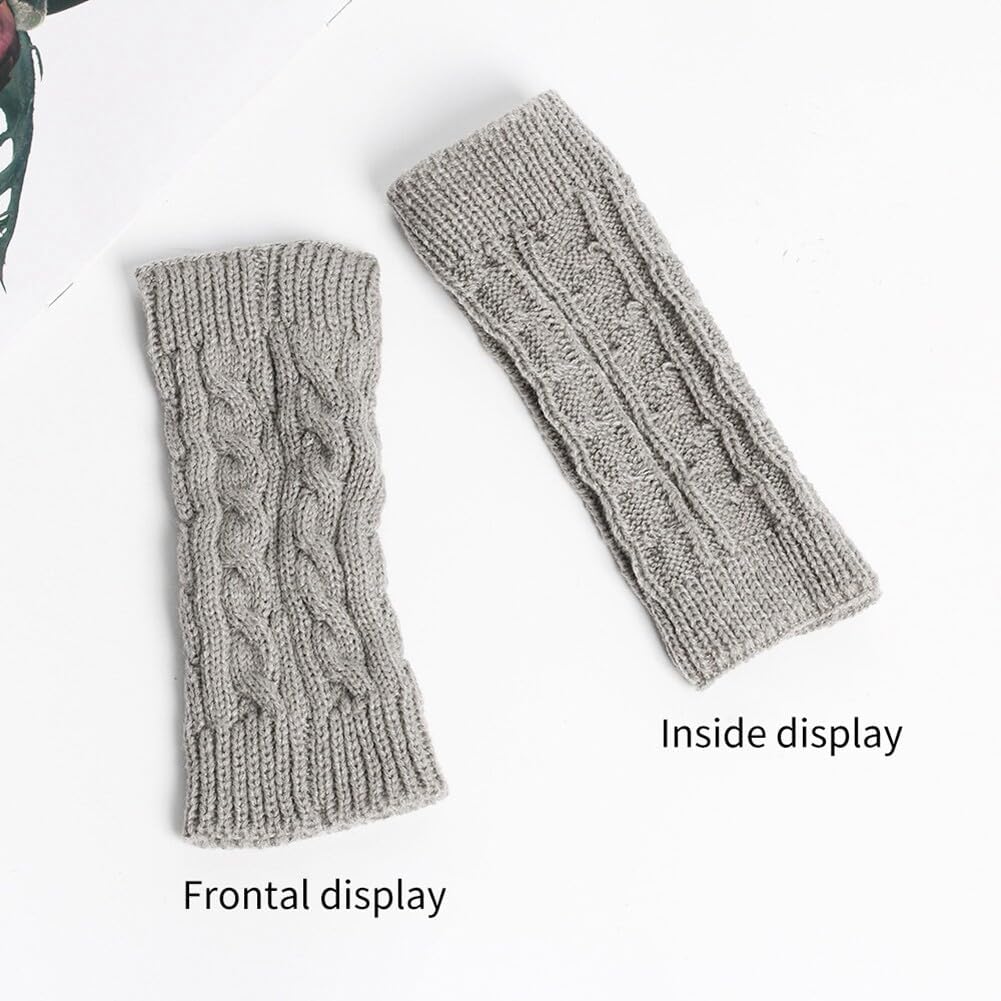 Warm Fuzzy Fingerless Gloves