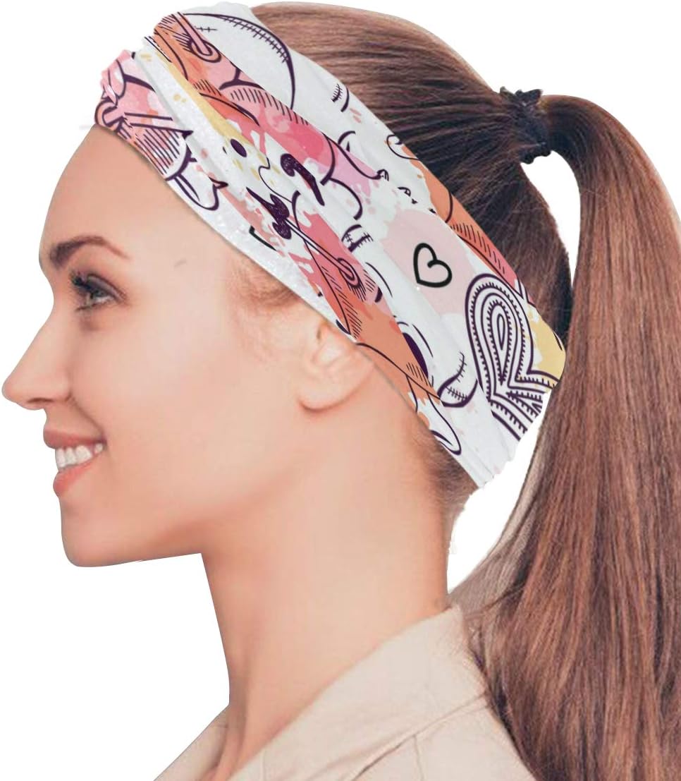Unisex Balaclava Face Scarf Novelty Bandana Headwear for Men Women Boys Girls
