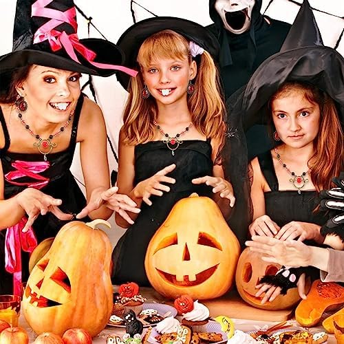 Halloween Costume Jewelry Set for Women Gothic Style