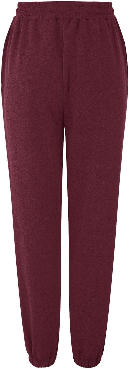 SDBRLD Womens High Waist Butterfly Print Jogger Sweatpants