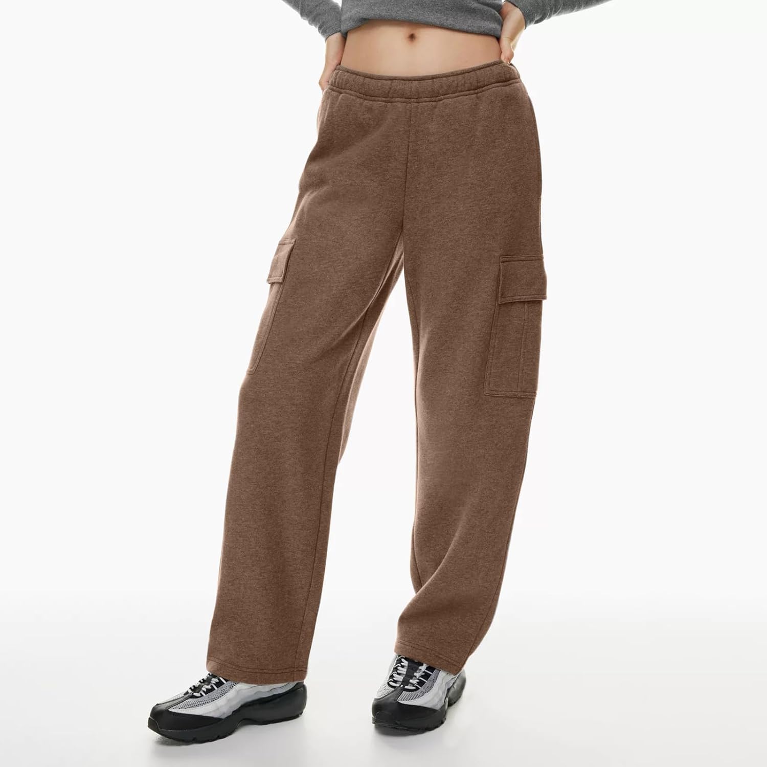 Comfortable Wide Leg Sweatpants for Women with Pockets