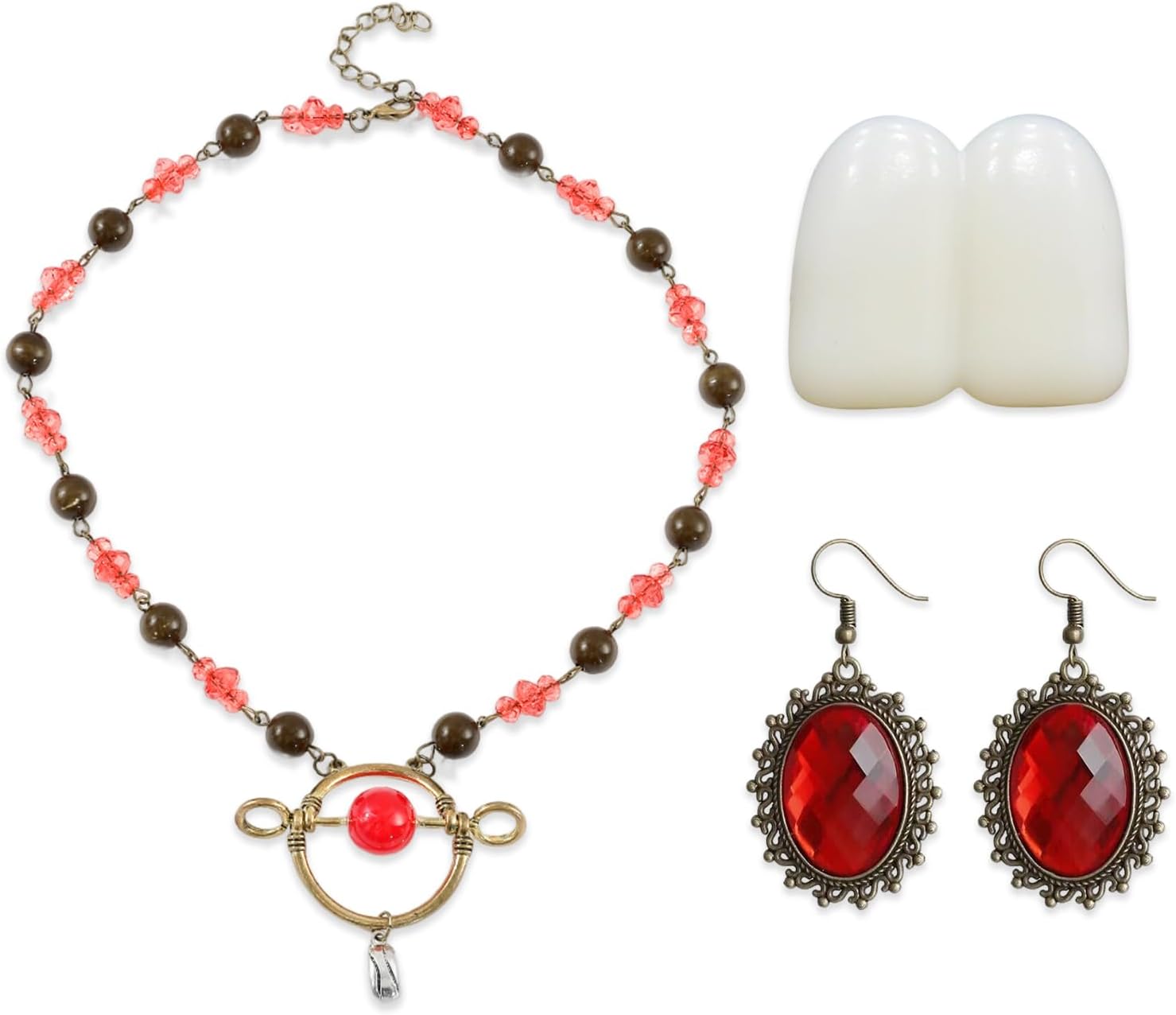 Halloween Costume Jewelry Set for Women Gothic Style