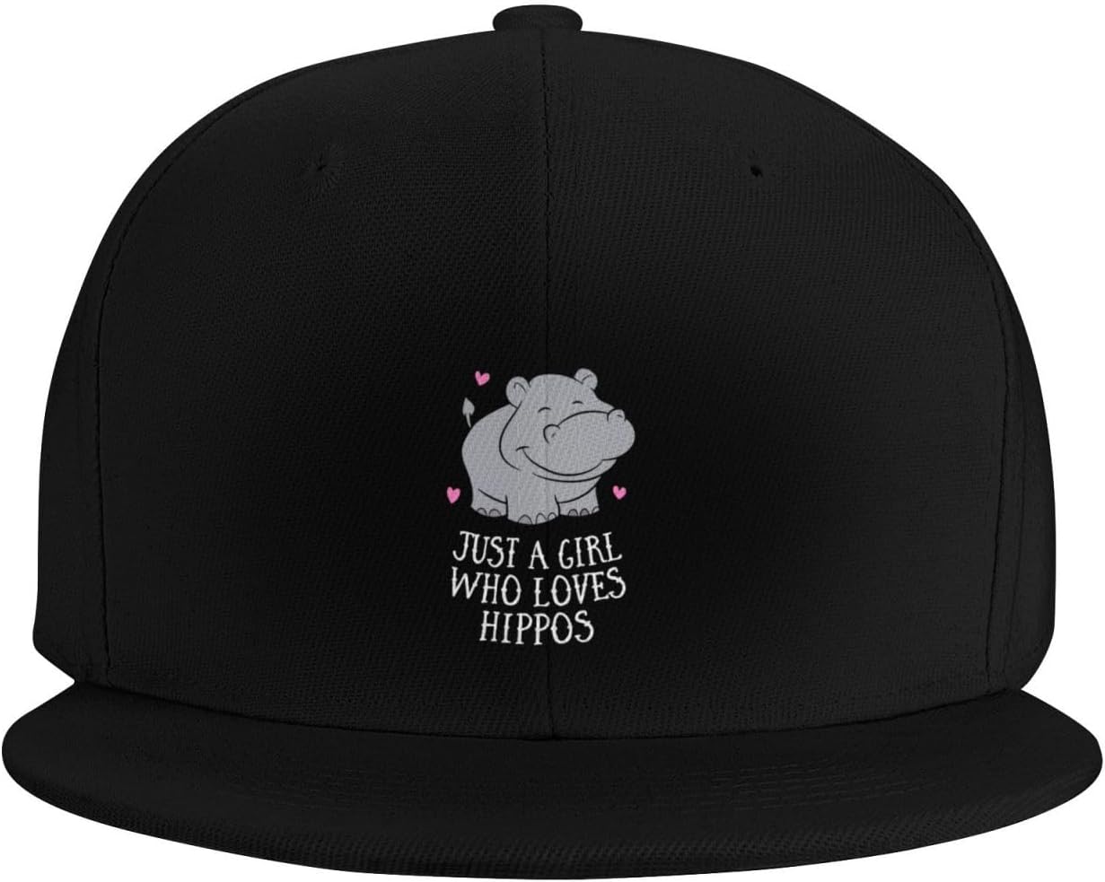Funny Hip Hop Flat Bill Cap for Men Women