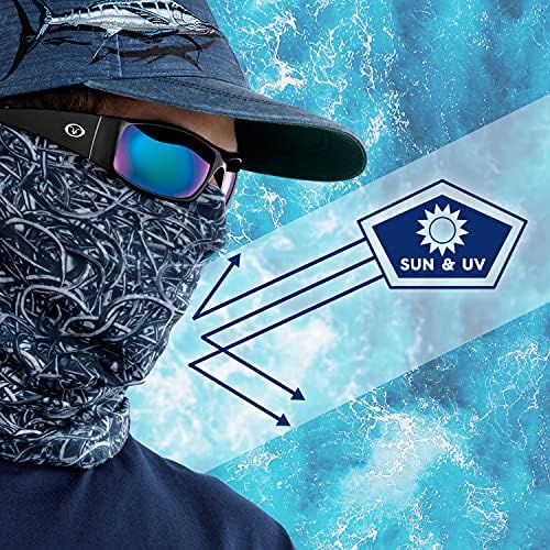 SunBandit Multi-Functional Face Mask Neck Gaiter 12-in-1 UV Protection