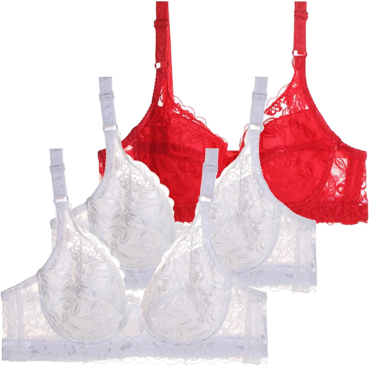 Adjustable No-Underwire Sports Bra for Women Spaghetti Strap