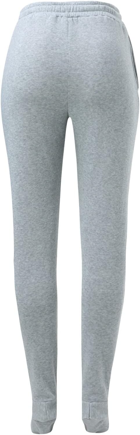 Fleece-Fenced Womens Sweatpants