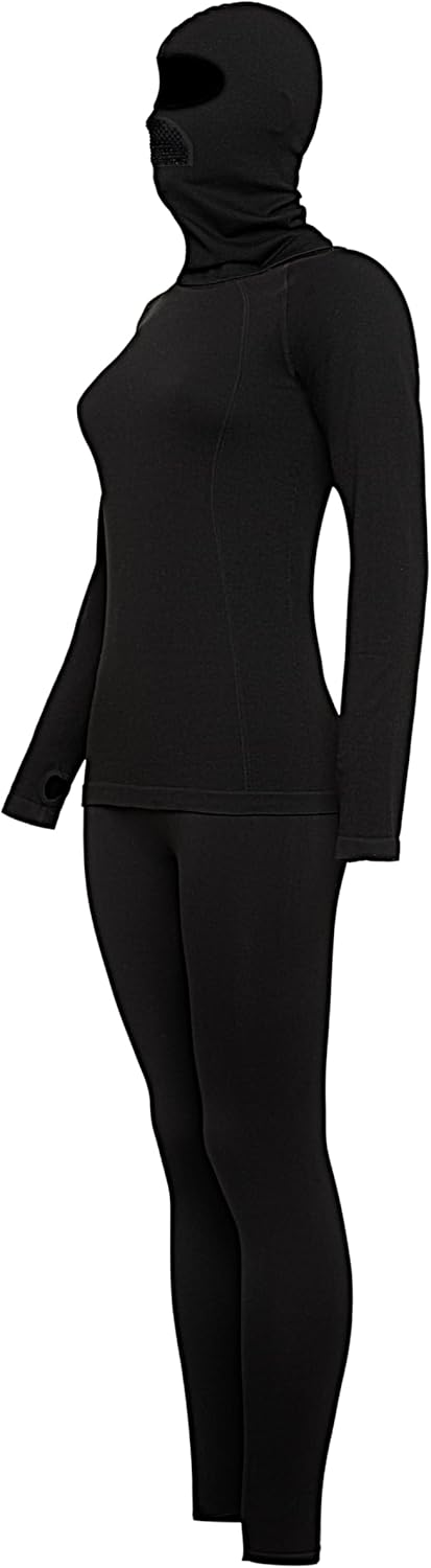 Thermal Set with Ski Mask for Women
