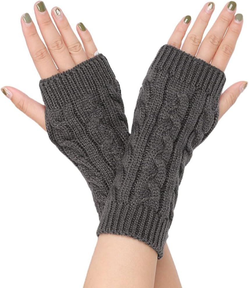 Warm Fuzzy Fingerless Gloves