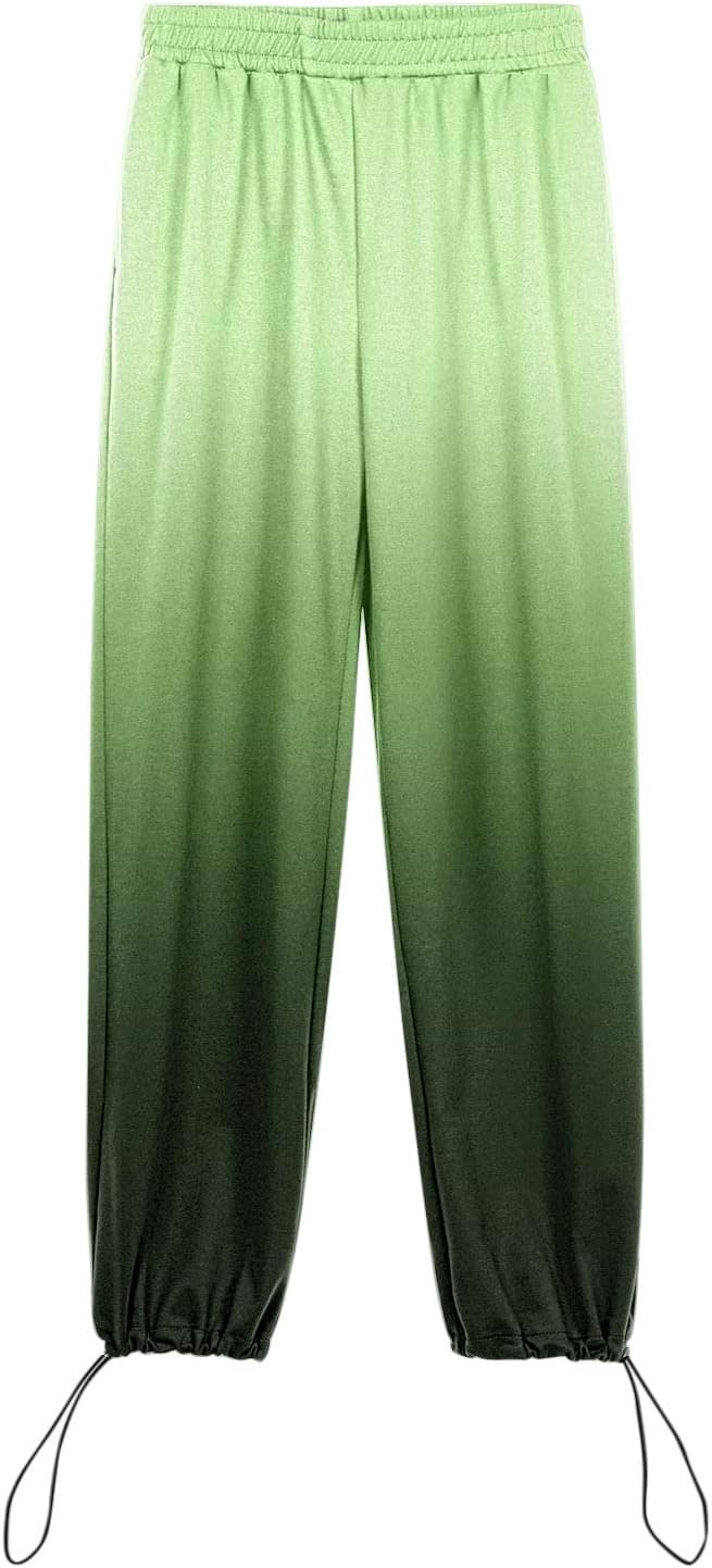 SDbrld Christmas Sweatpants Womens Winter Sherpa Fleece Drawstring with Print