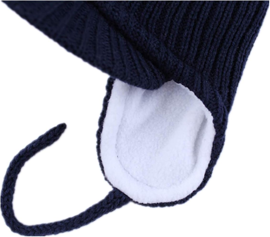 LLmoway Toddler Fleece Beanie Winter Hat