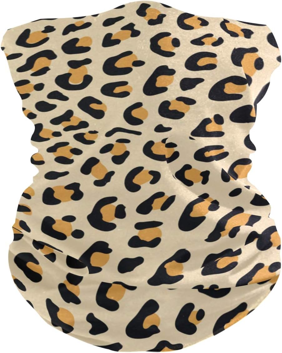 Unisex Leopard Balaclava Face Cover