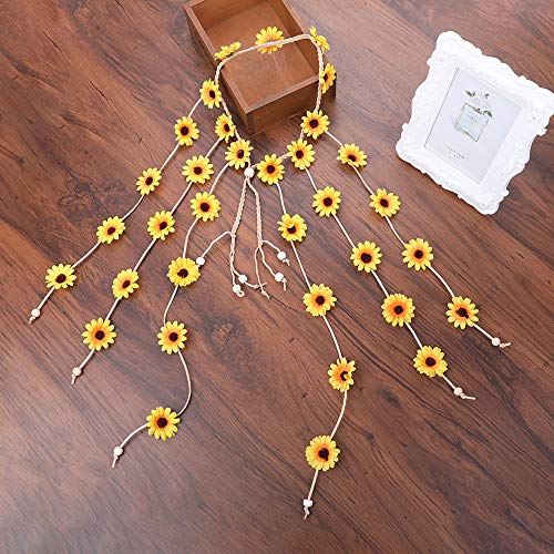 Flower Crown Hippie Adjustable Beauty Headband