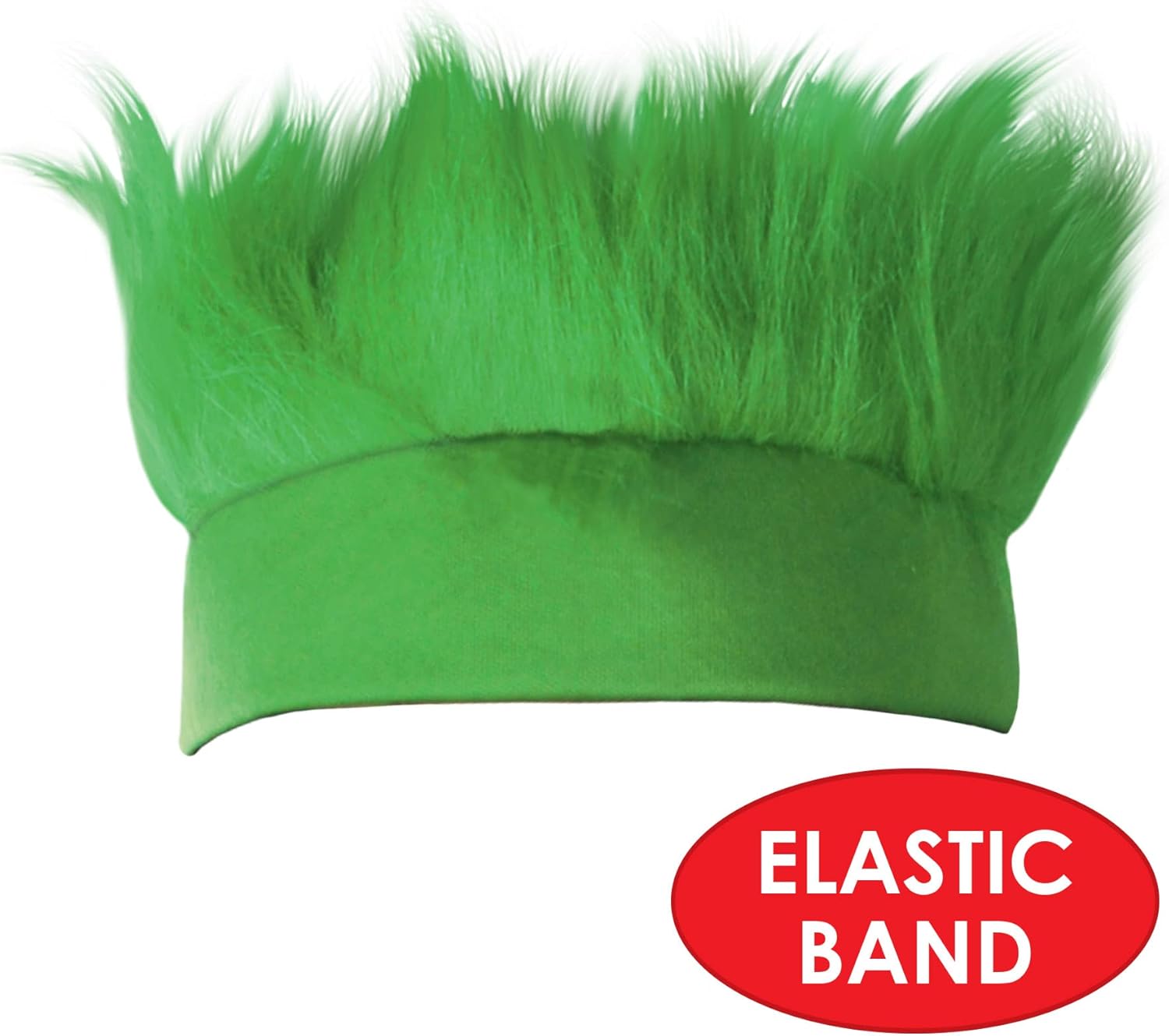 Beistle Green Hairy Headband - Affordable and Trendyhat