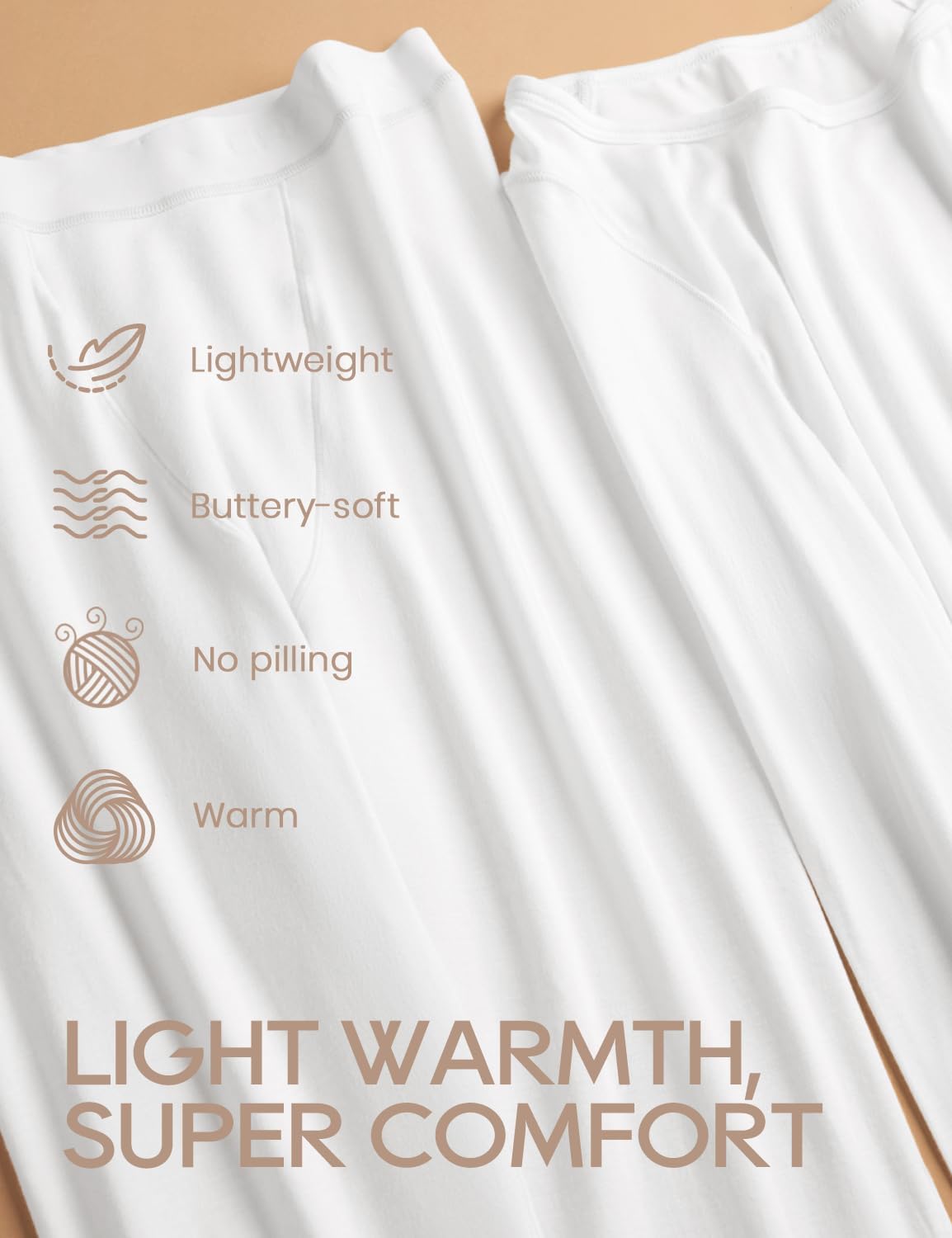 CRZ YOGA Thermal Set for Women Stay Warm Comfortable