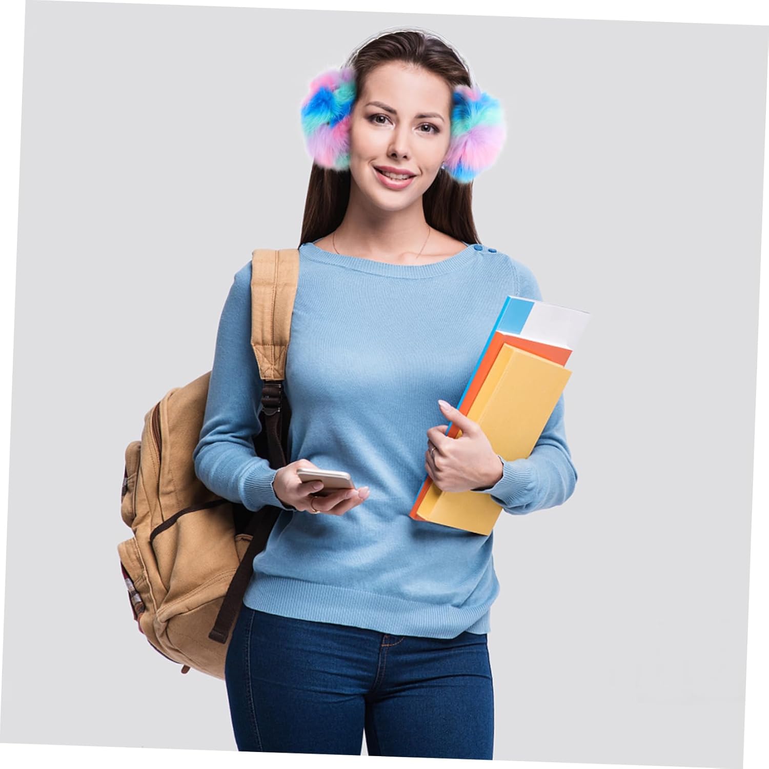 Warmth Fluffy Flora Earmuff in composites and e-friendly