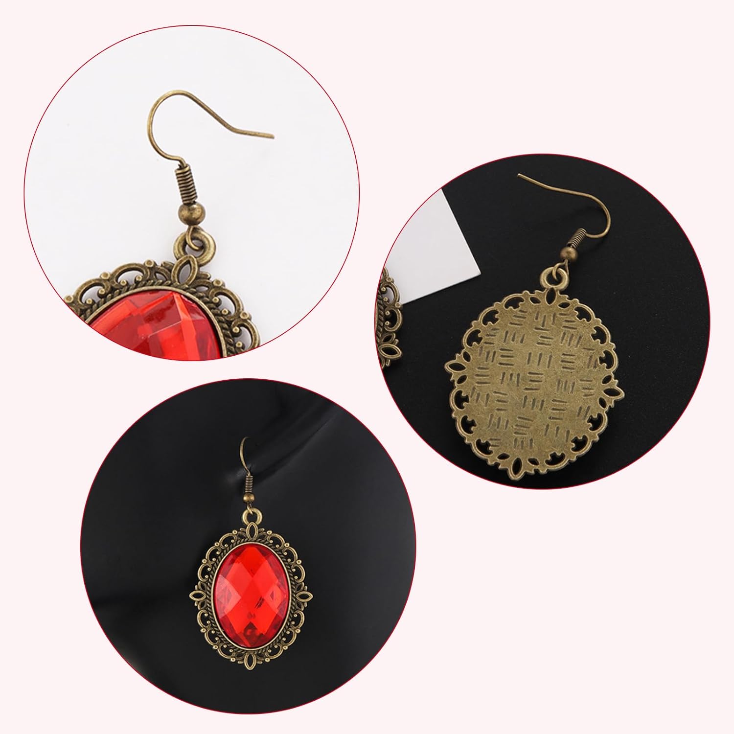 Halloween Costume Jewelry Set for Women Gothic Style