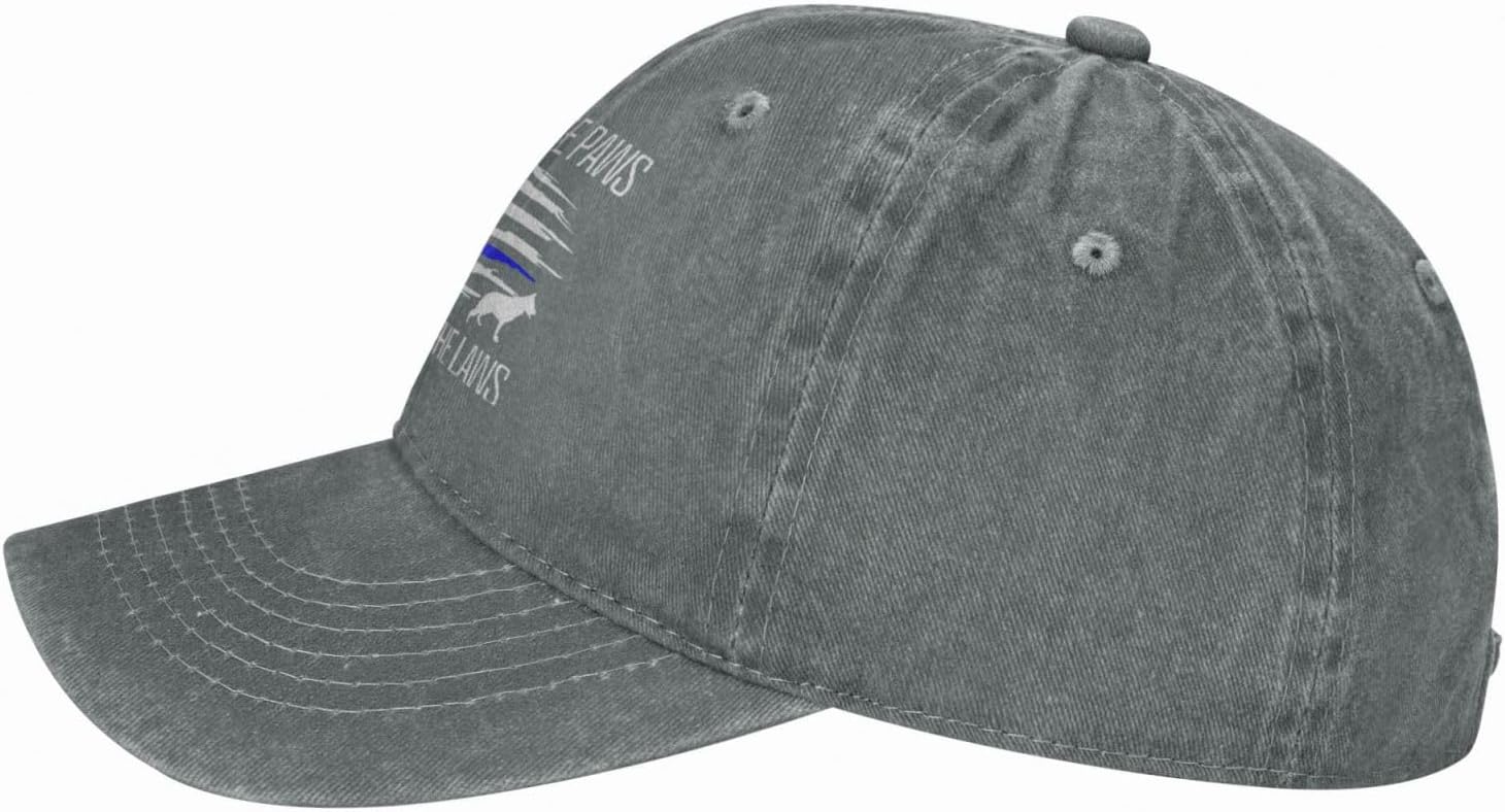 Thick Blue Line K9 Unit Dads Quirky Cop Cap