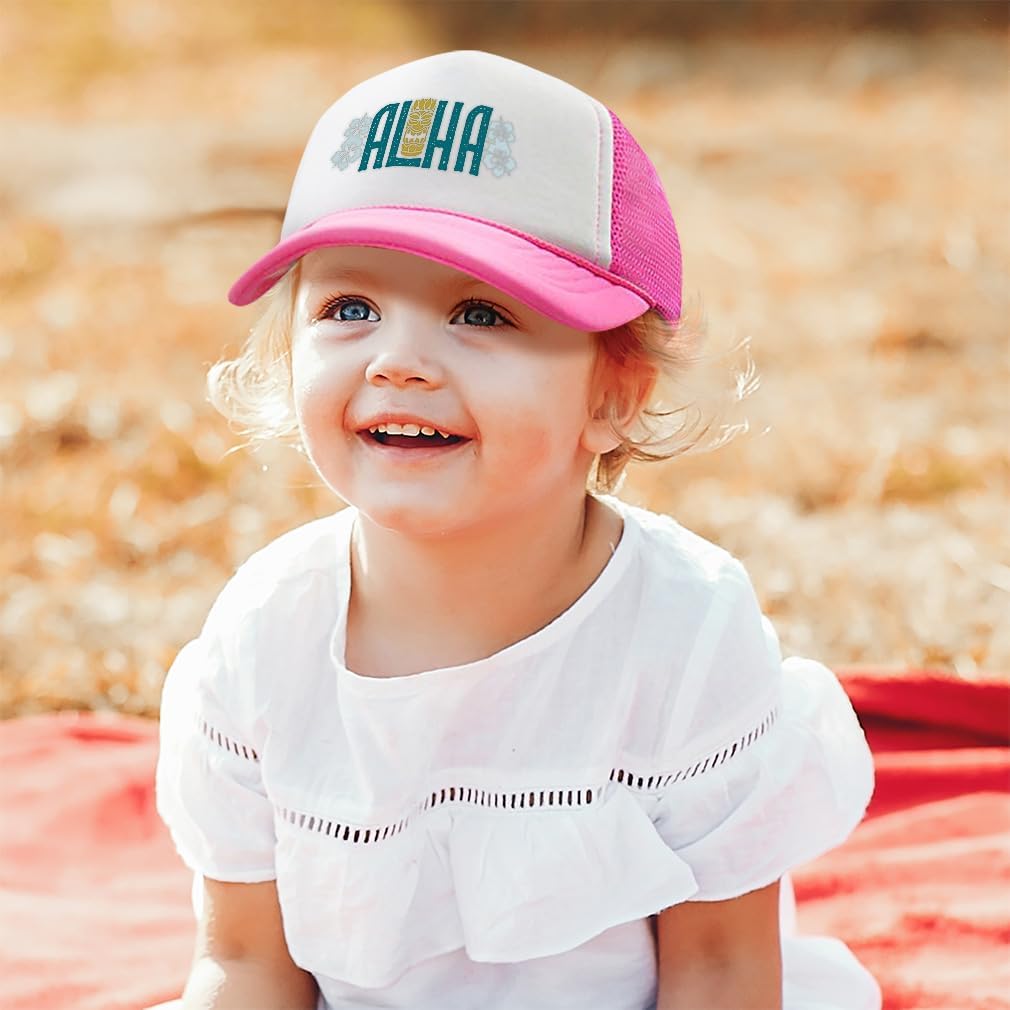 Cute Rascals Kids Trucker Hat with Adjustable UV Protection