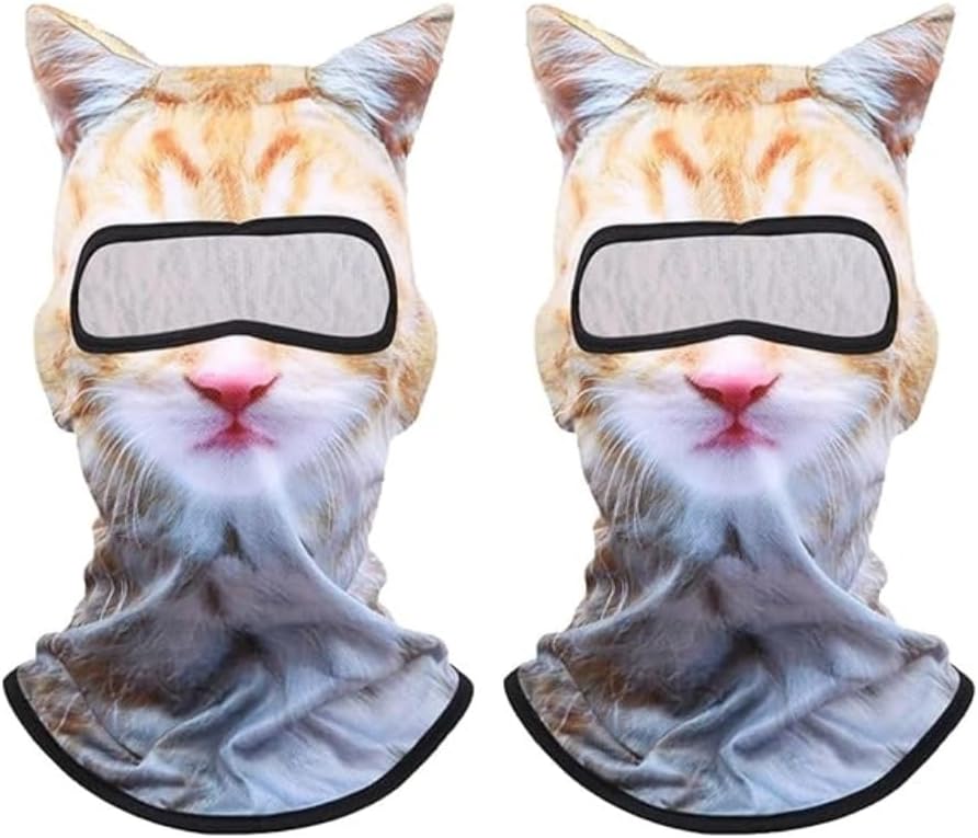 Premium Cat Ski Mask for Winter Skiing Windproof UV-Blocking Balaclava