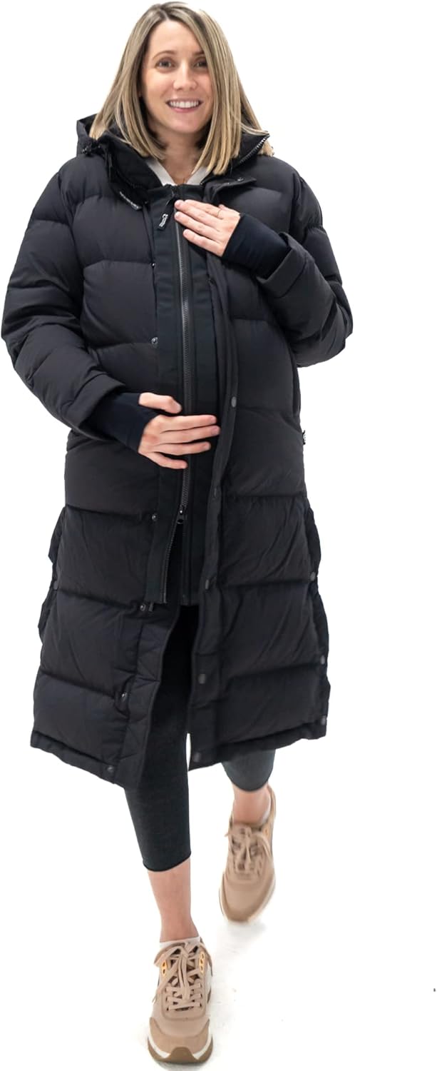 Ideal Maternity Jacket Extender Black Fits Most Zips