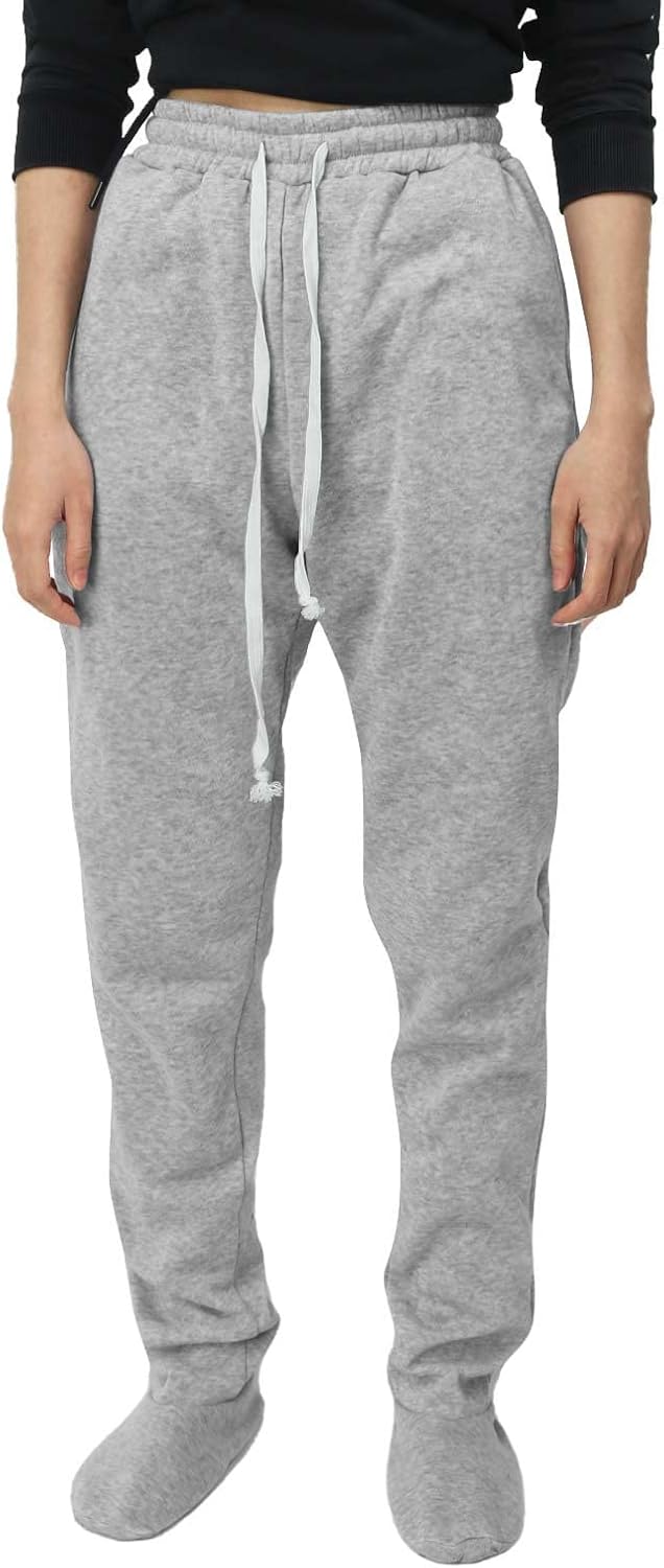 Fleece-Fenced Womens Sweatpants