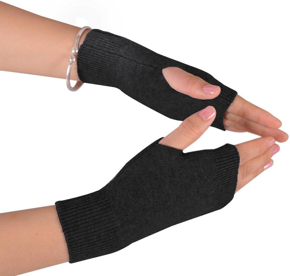 Novawo Wool Blend Gloves - Soft Comfortable and Festive