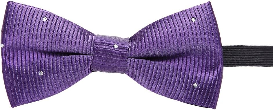 AUSKY 4 Pack Adjustable Pre-tied Bow Ties for Boys