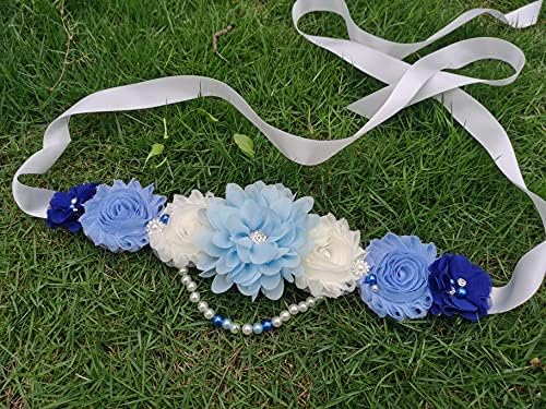Maternity Sash with Unique Pearls