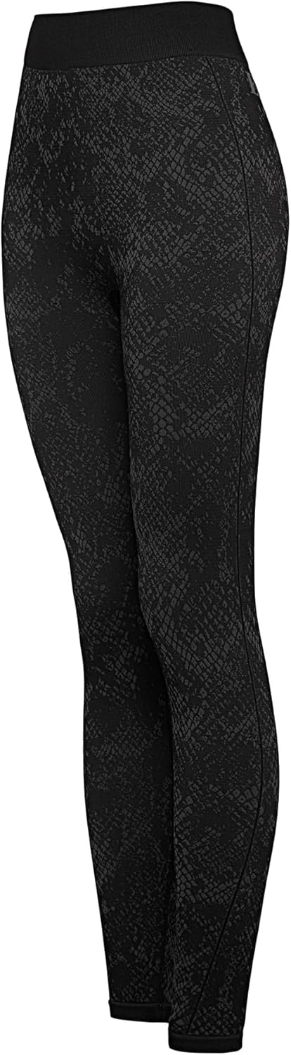 Kinda Womens Thermal Bottoms Top Set with Ski Mask Gray Camo