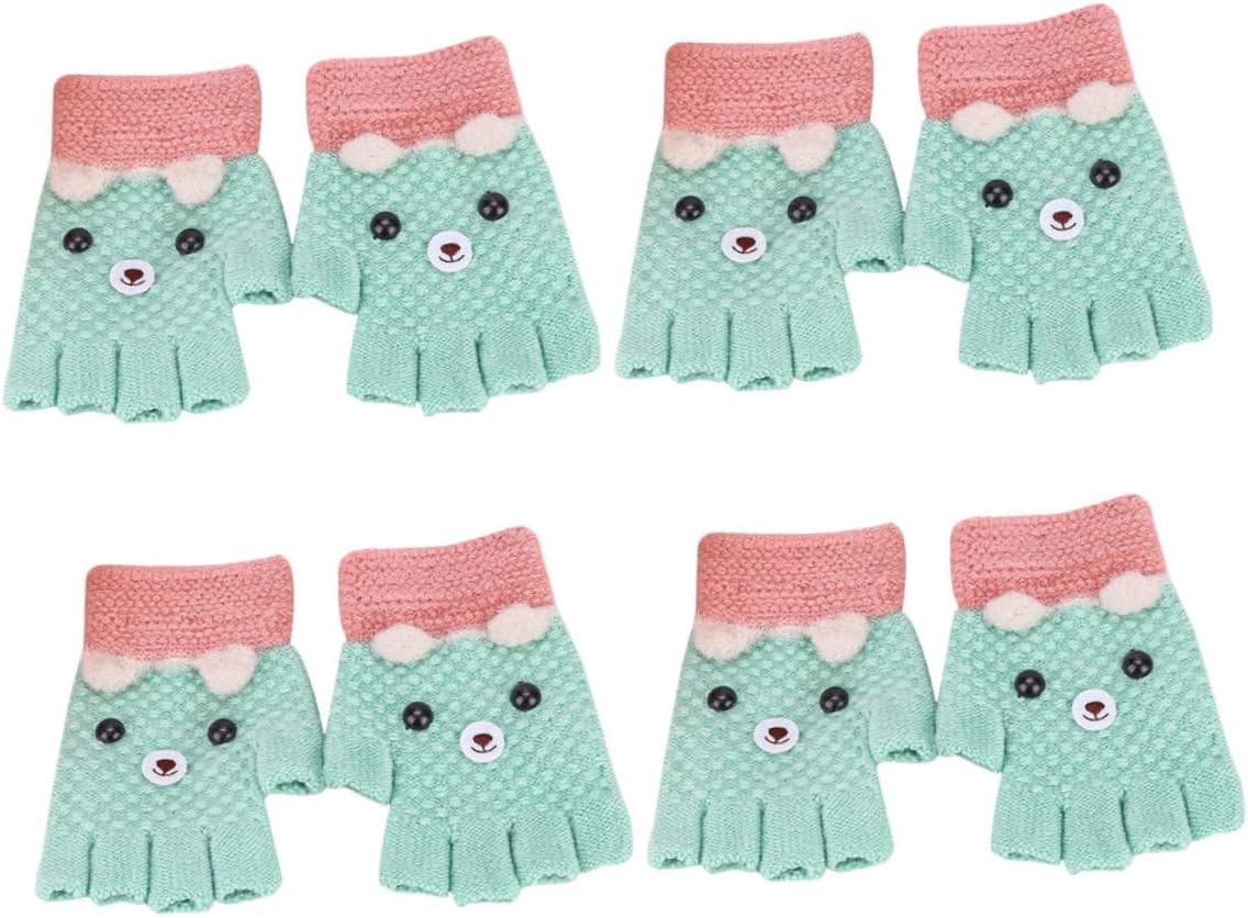 Didiseaon Long-Lasting Knitted Gloves for Boys and Girls