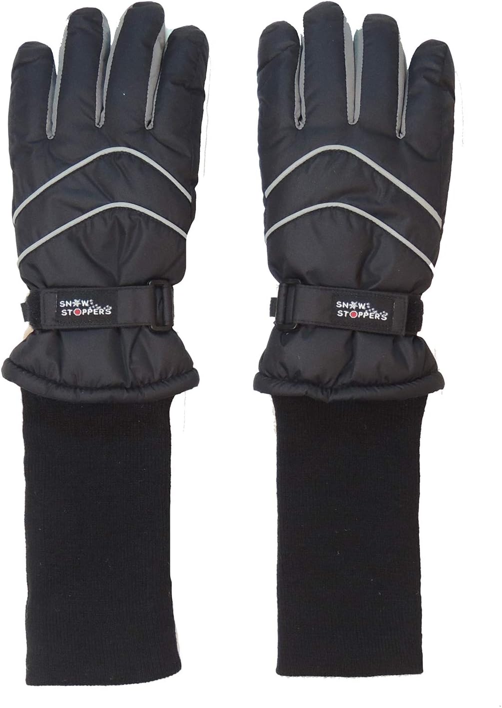 Winter Gloves for Kids - Waterproof Long Cuff