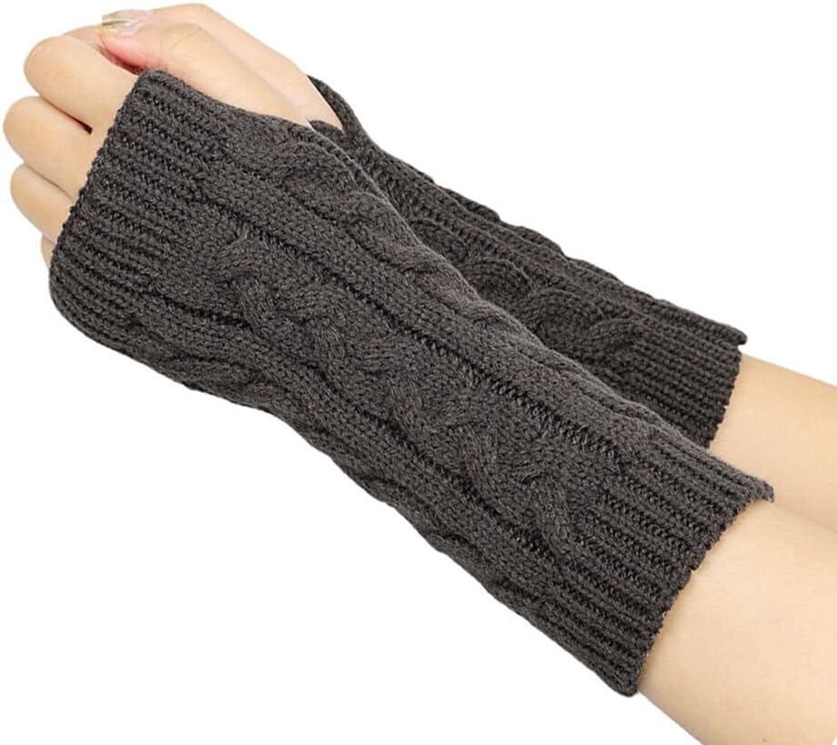 Warm Fuzzy Fingerless Gloves