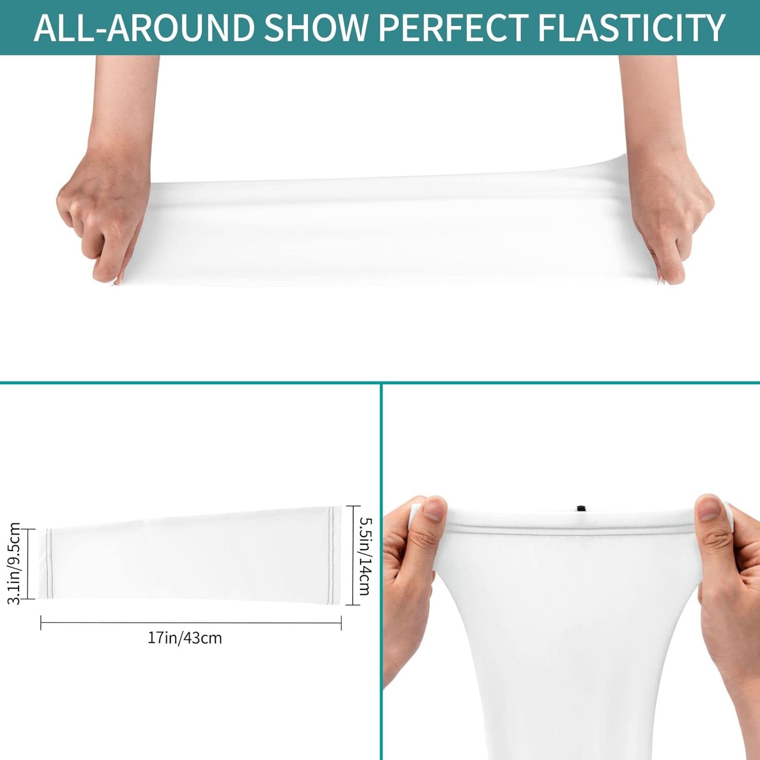 RIMENCH Ice Cooling Protection Arm Sleeves for Boys Girls Adults