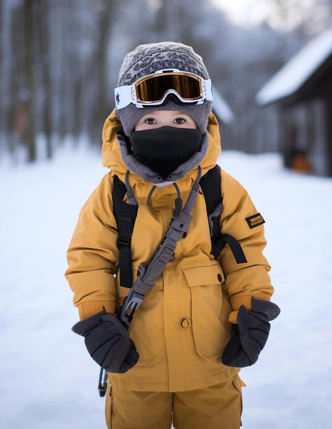 Fleece Ski Mask for Extreme Cold Weather