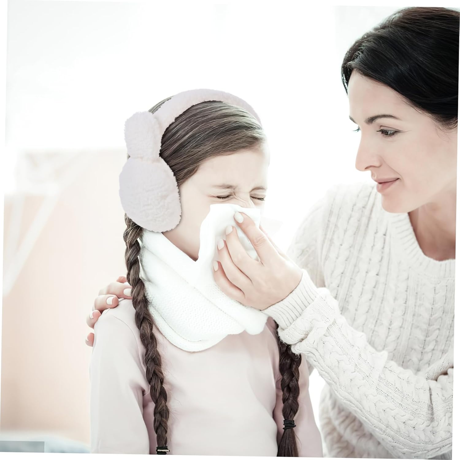 Winter Soft Plush Ear Warmers for Boys and Girls