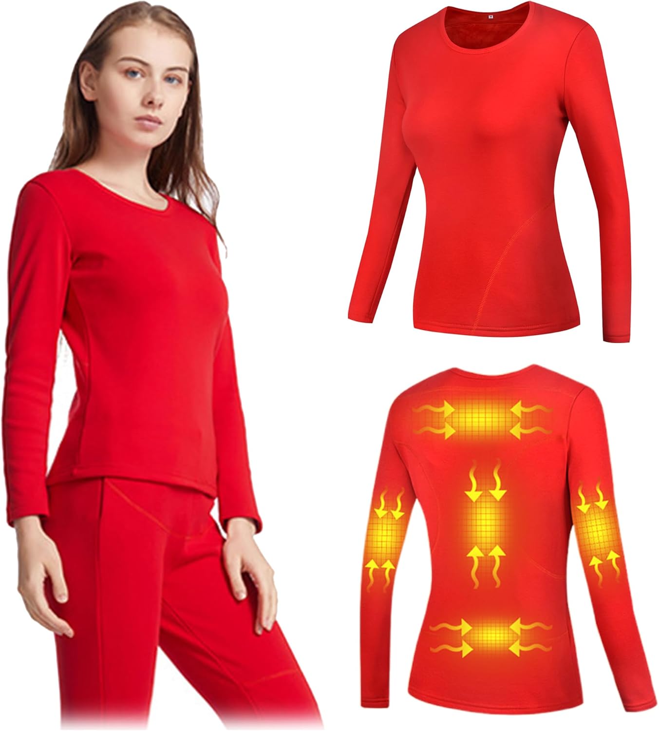 Womens 5-Zone Heated Thermal