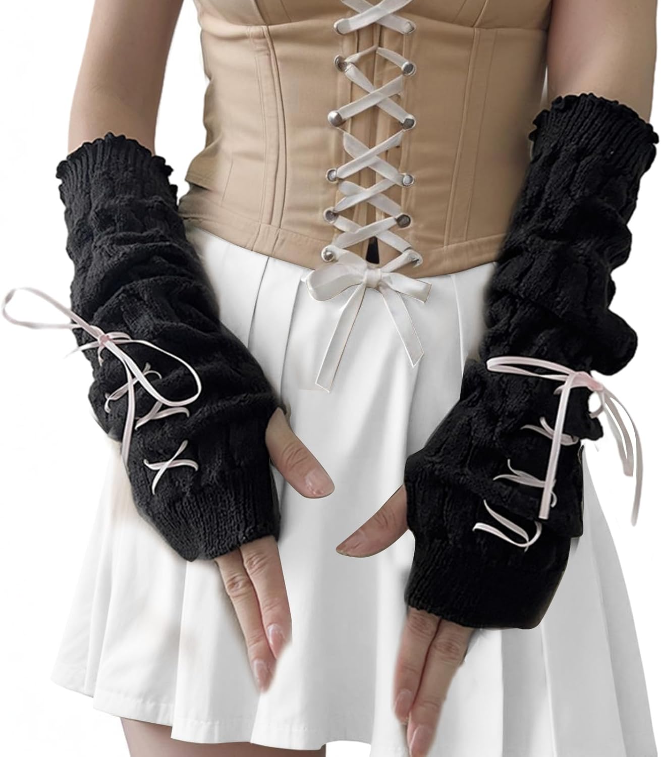 Y2K Harajuku Kids Arm Warmers