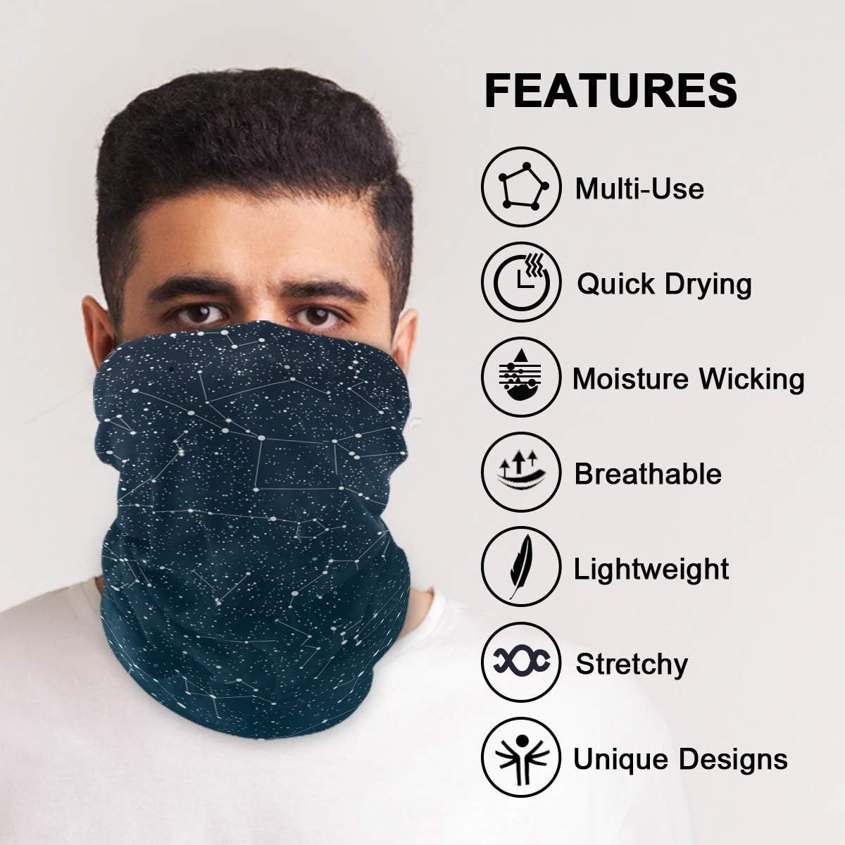 Face Cover Unisex Face Band Perfect for All Occasions