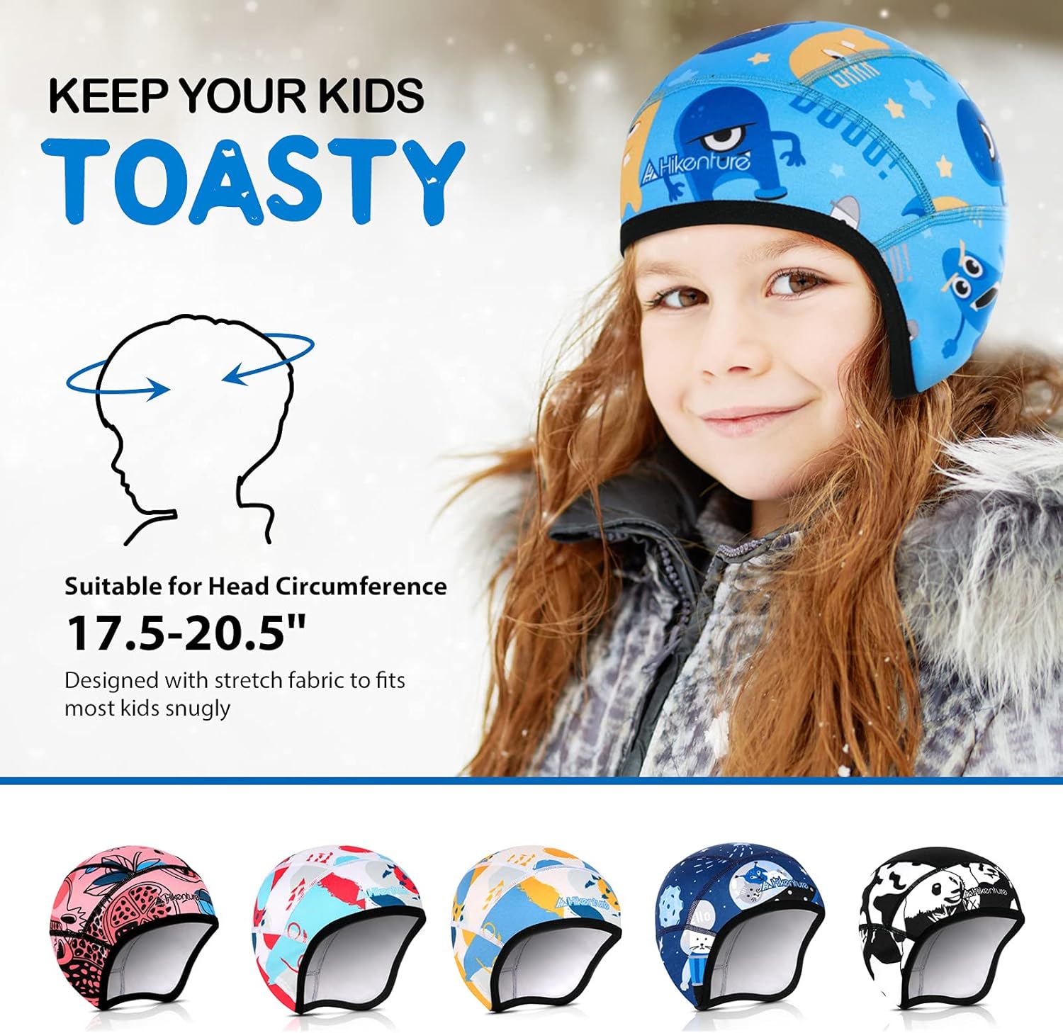 Hikenture Kids Winter Skull Cap Helmet Liner