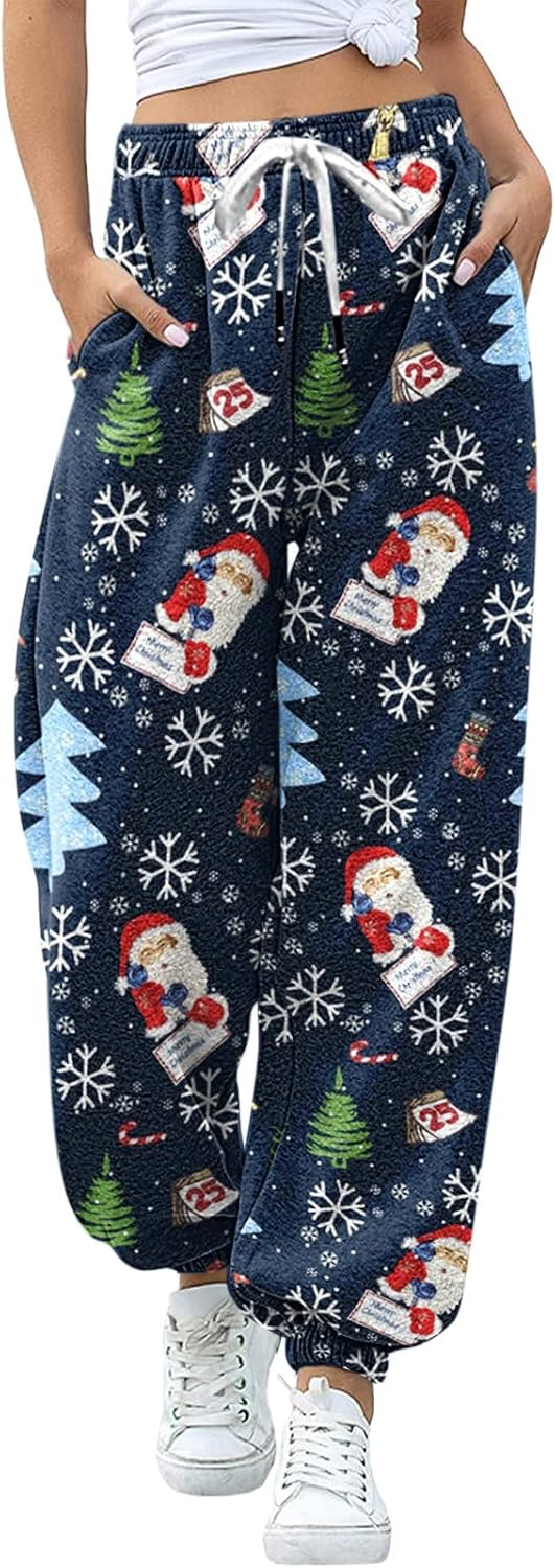 Christmas Sweatpants for Women