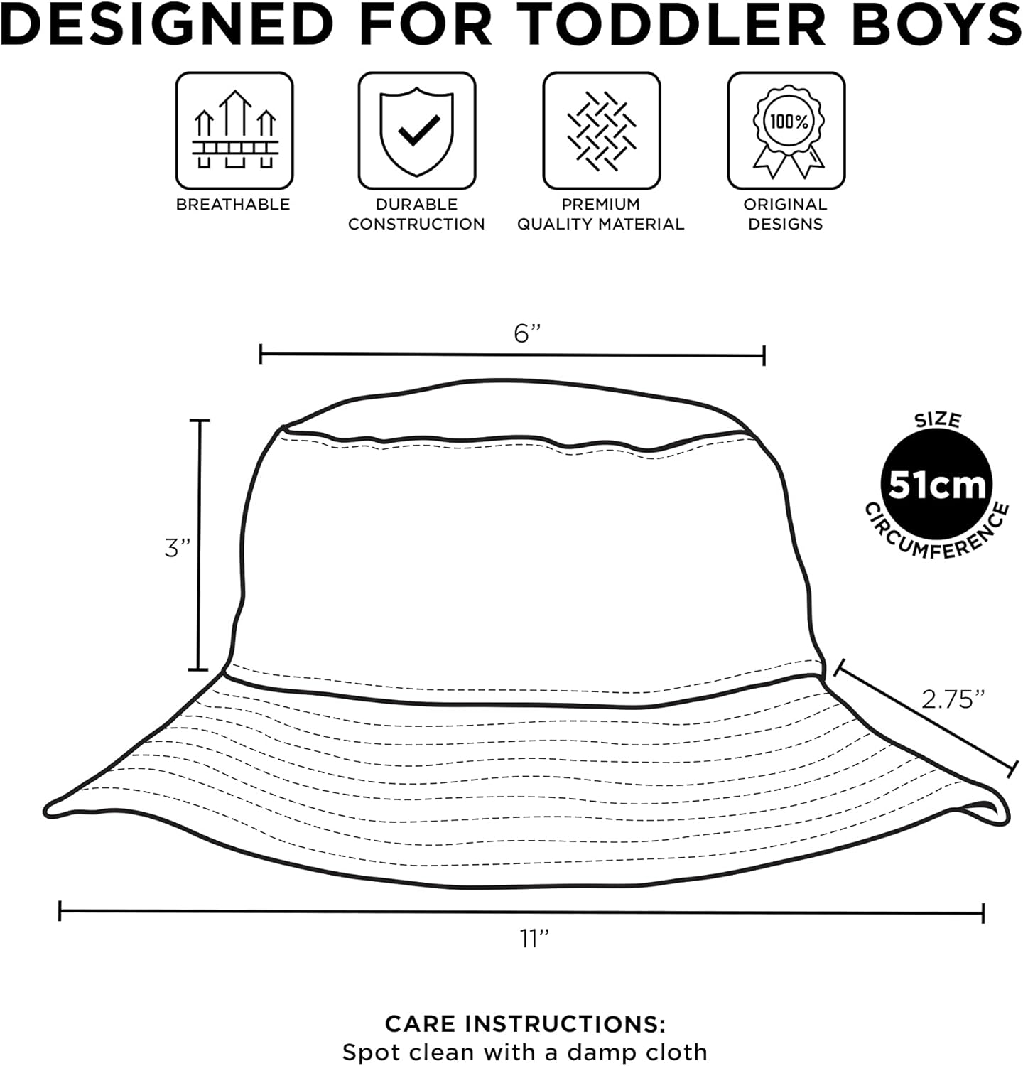 Nickelodeon Boys Bucket Baseball Cap Ages 24 Toddler Sun Hat Paw Patrol Heroes