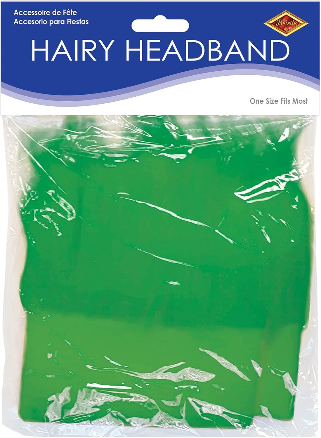 Beistle Green Hairy Headband - Affordable and Trendyhat